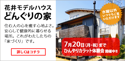 どんぐりの家・花井モデルハウス